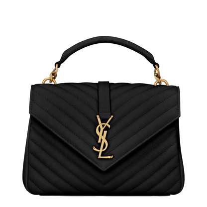 MAYFEYR - Saint Laurent - Quilted Leather Satchel - 600279BRM071000