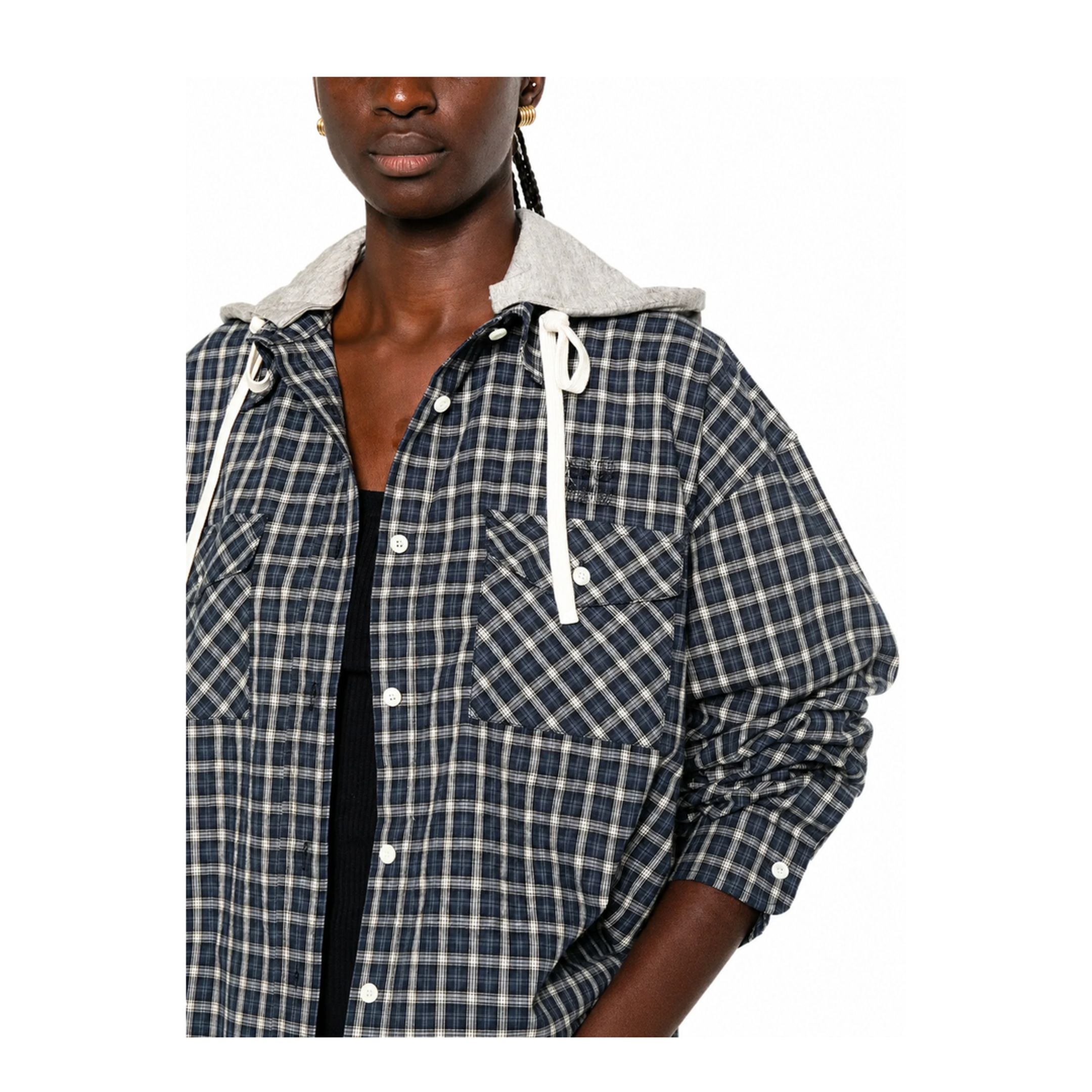 MAYFEYR - Miu Miu - Flannel Check Shirt - MK2051SOOO6210F022X