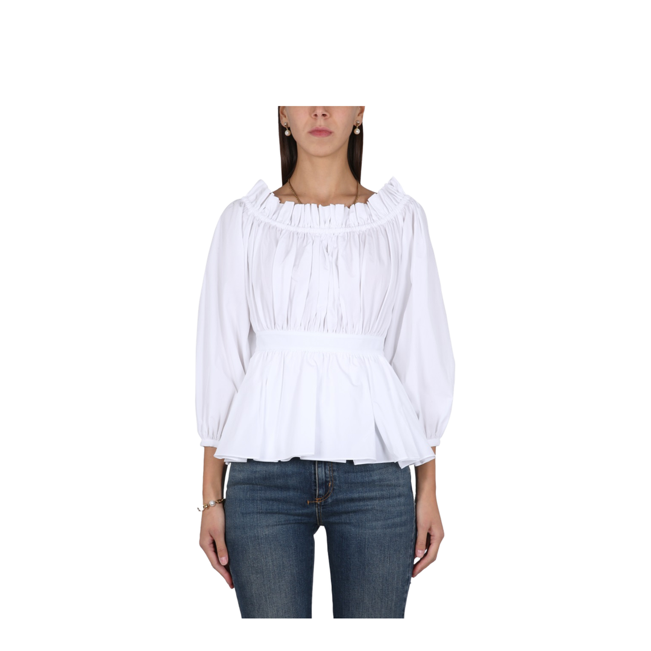 Cotton Poplin Top