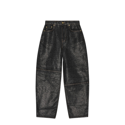 Organic Cotton Denim Jeans - Black