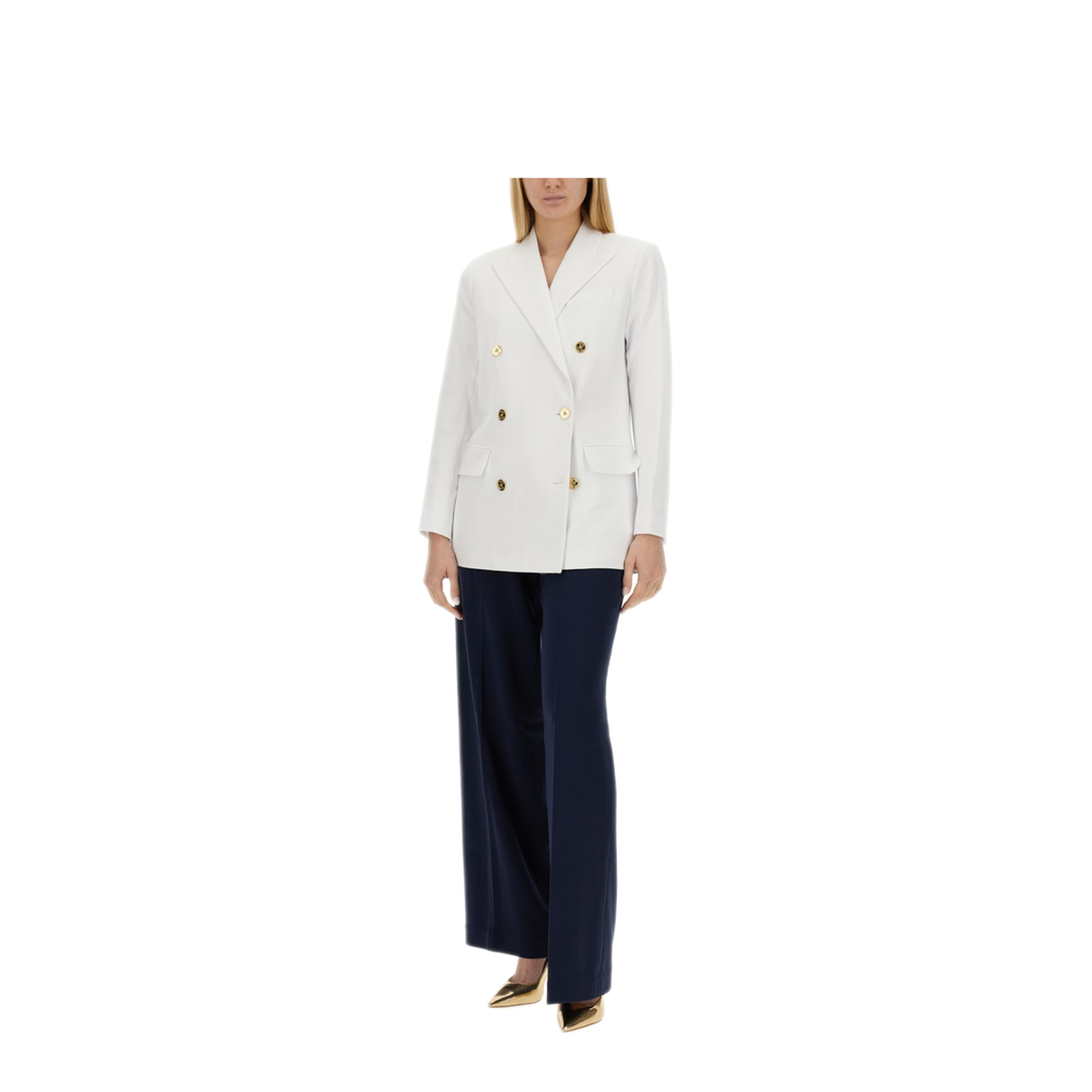 MAYFEYR - MICHAEL BY MICHAEL KORS - Double Breasted Jacket - MF3103WENX100WHITE