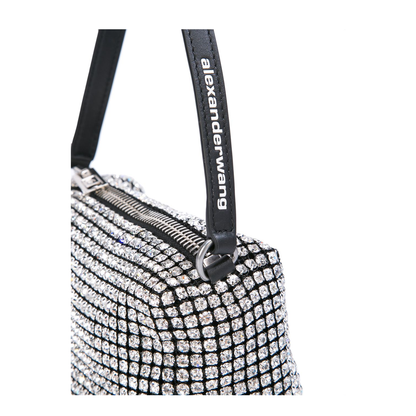MAYFEYR - Alexander Wang - Heiress Medium Pouch In Crystal Mesh - 2019P0813J