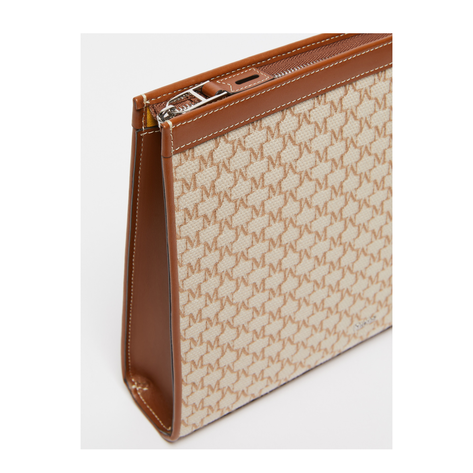 Cotton Jacquard Medium Pouch