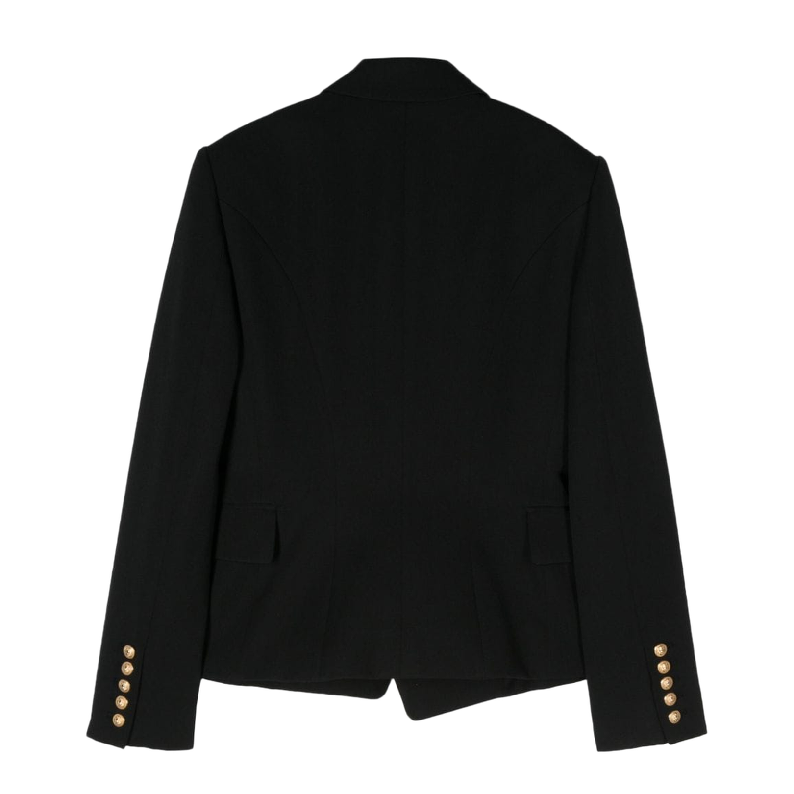 Black Wool Twill Jacket