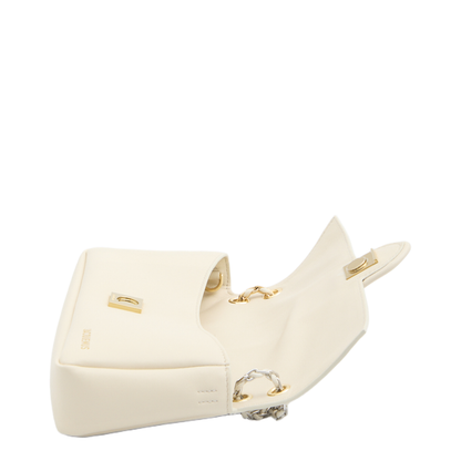 Le Bambino Chaîne Shoulder Bag - Light Ivory