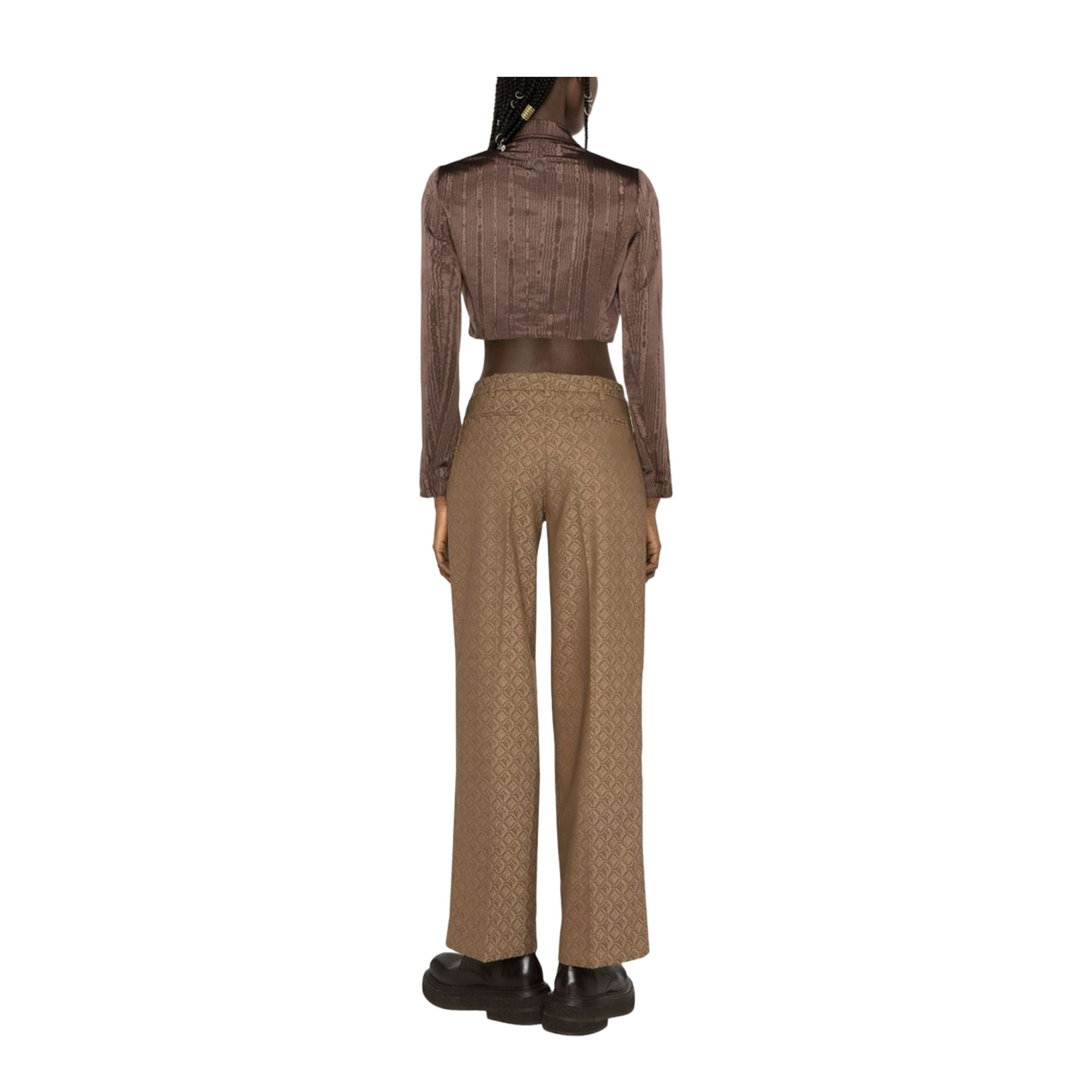 Moon Diamant Straight-Leg Trousers