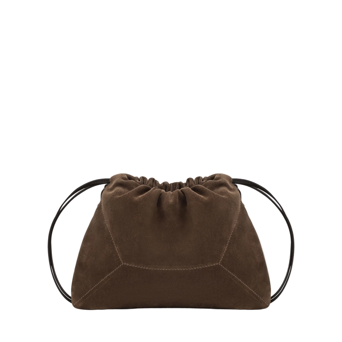 MAYFEYR - Brunello Cucinelli - Caramel Suede Bc Duo Pouch Bag - MBDLD2808LEC9773