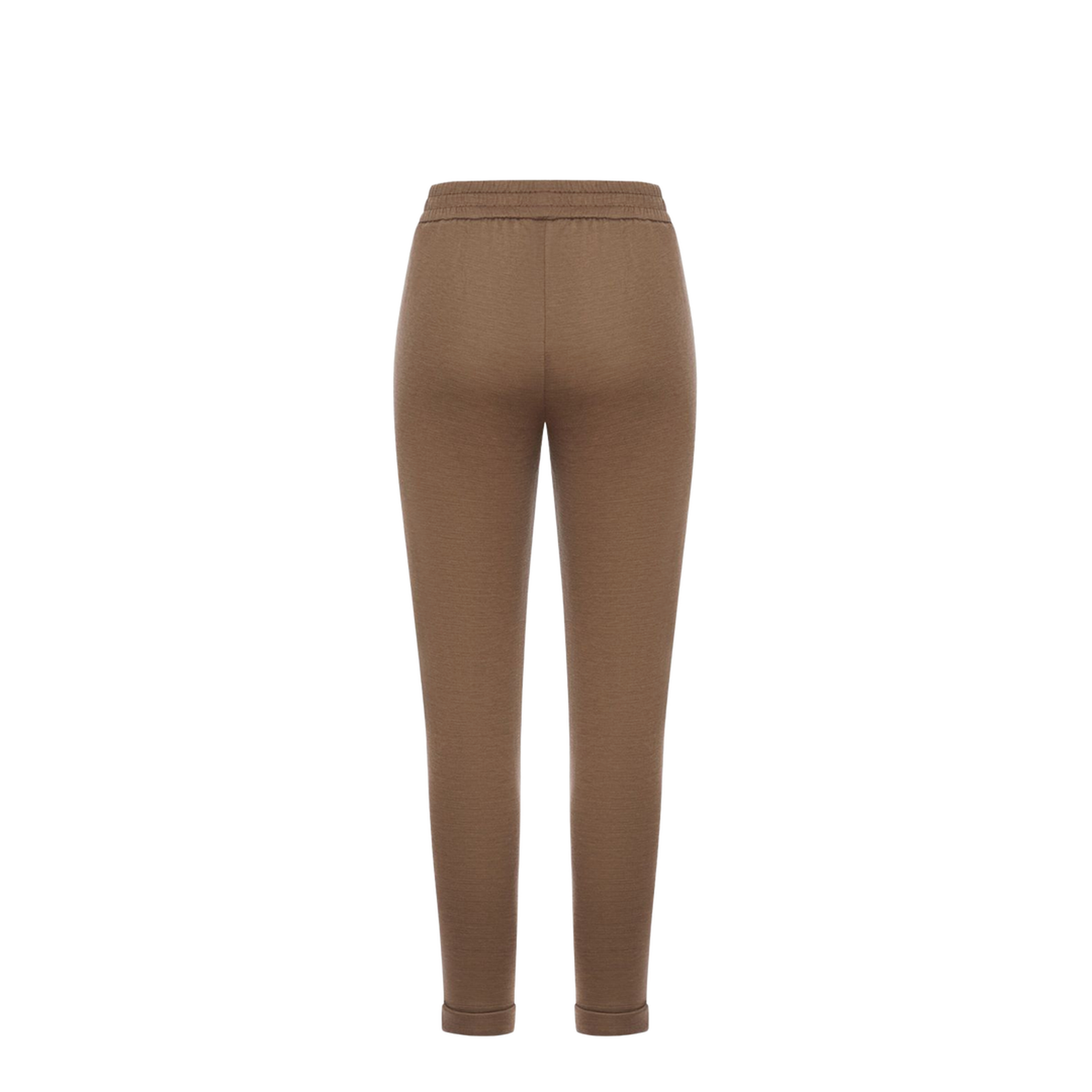 Cotton and Silk Interlock Joggers