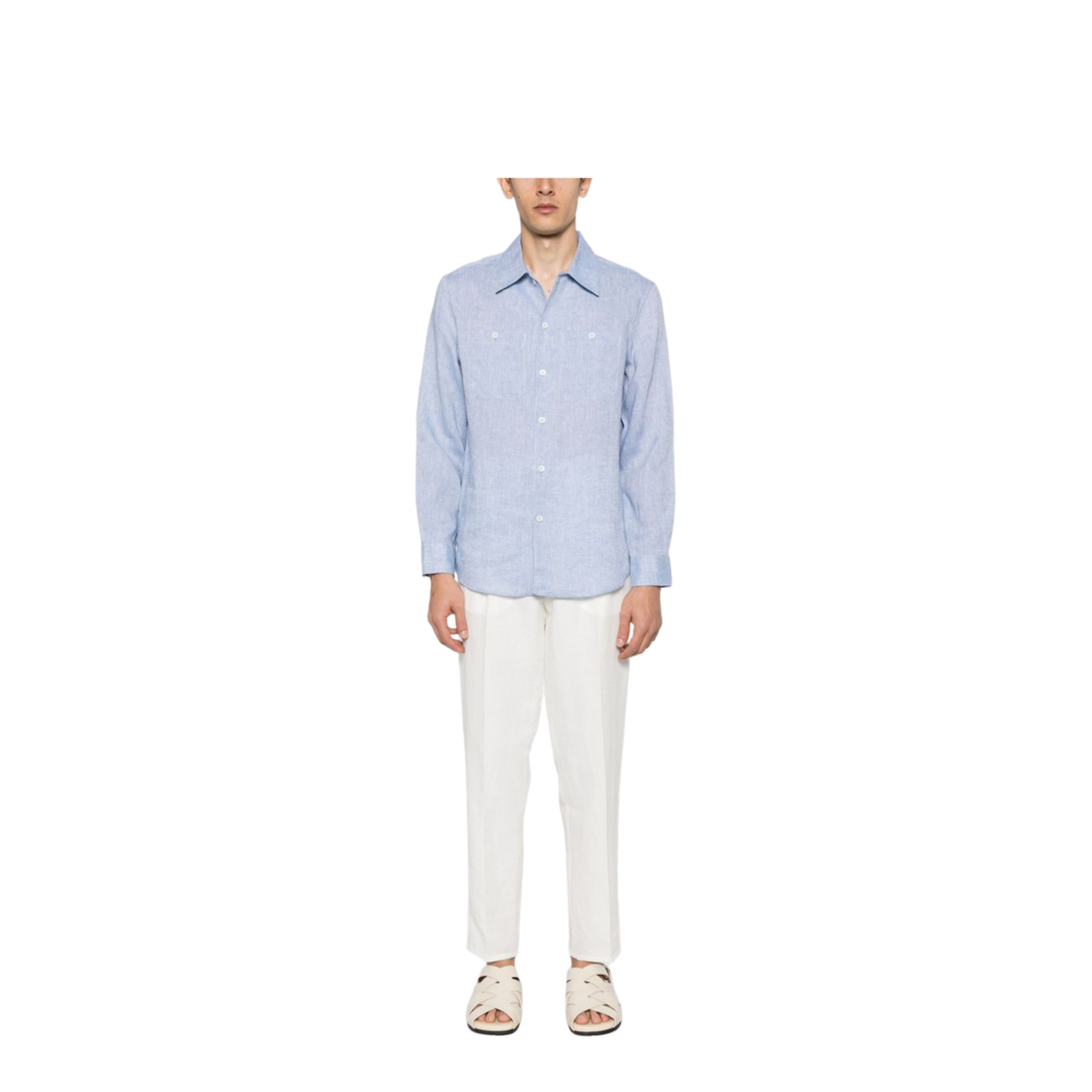 Linen Shirt Blue