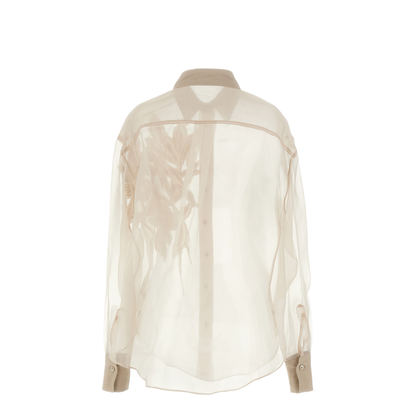 Transparent Shirt - Beige