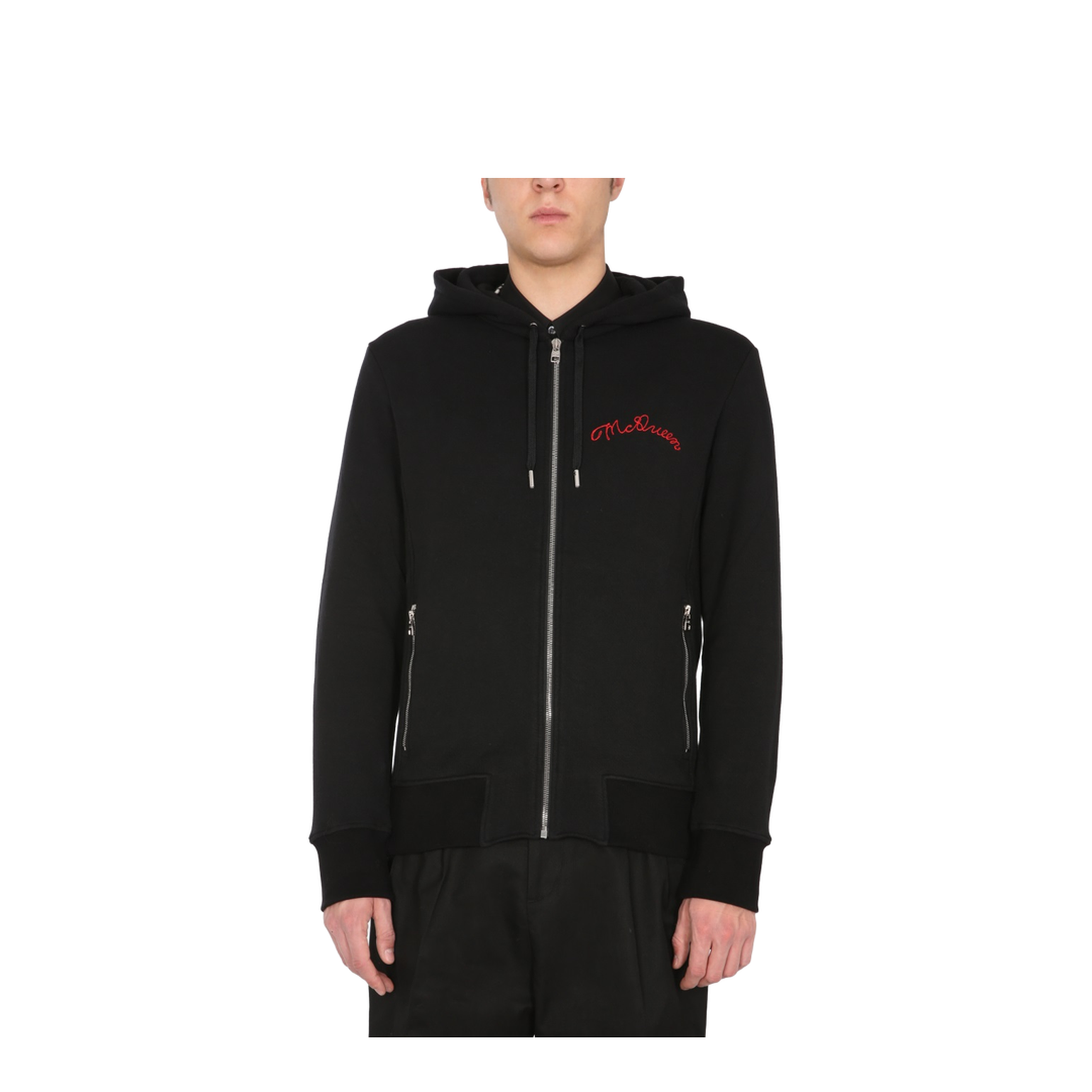 Hooded Sweatshirt with Zip