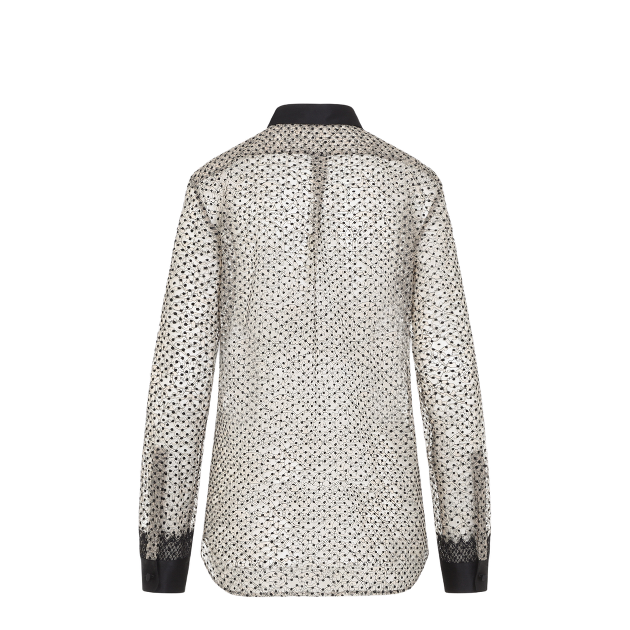 MAYFEYR - Tom Ford - Flock Polka Dot Shirt - CA3349FAX1768