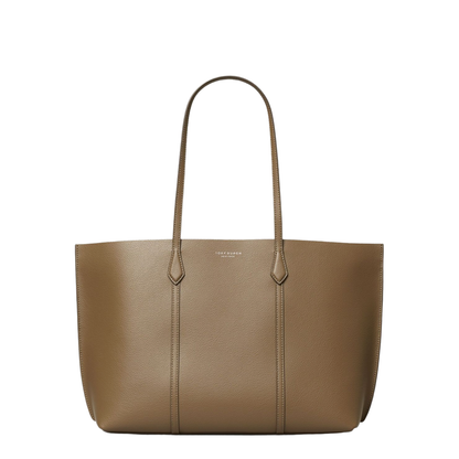 Perry Leather Tote - Wild Mushroom