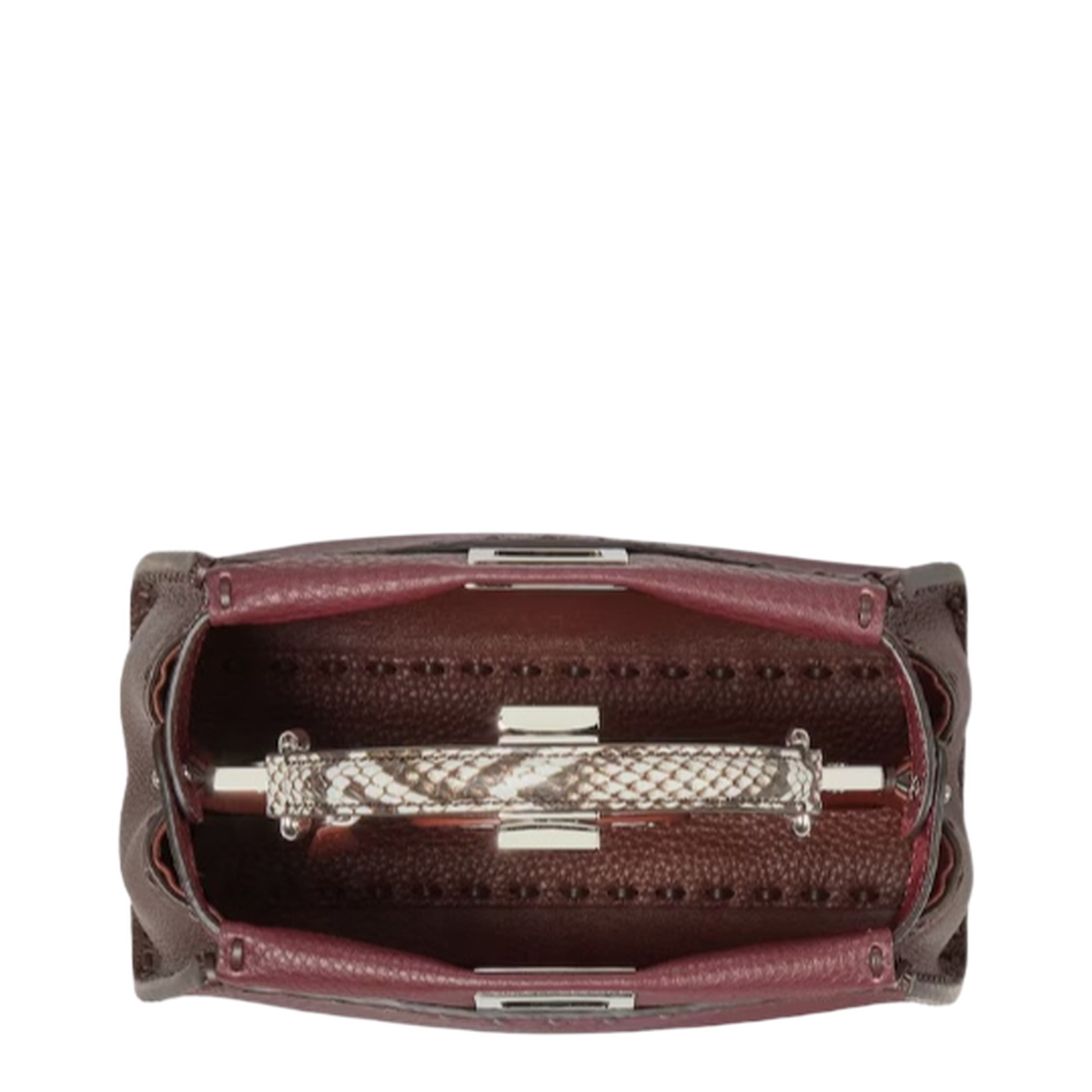 Peekaboo Mini Cuoio Romano Leather Multicolor