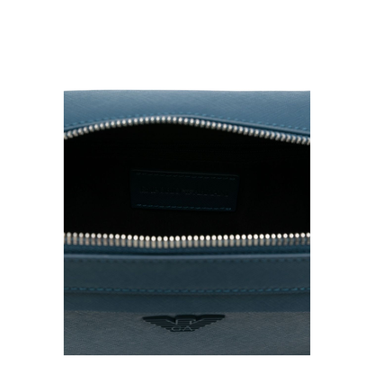 Regenerated Saffiano Leather Mini Camera Bag
