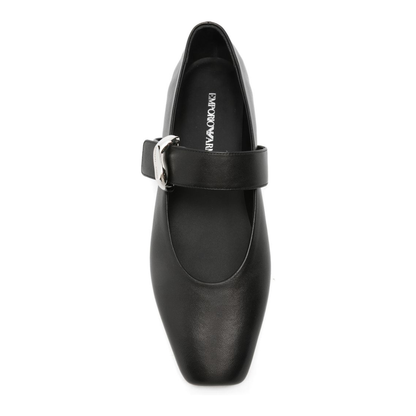 MAYFEYR - Emporio Armani - Flat Shoes Black - EW004448AF14915UC001