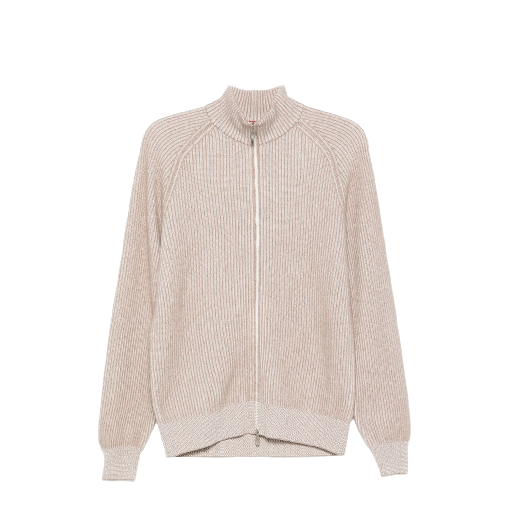 Cashmere Zipped Cardigan
