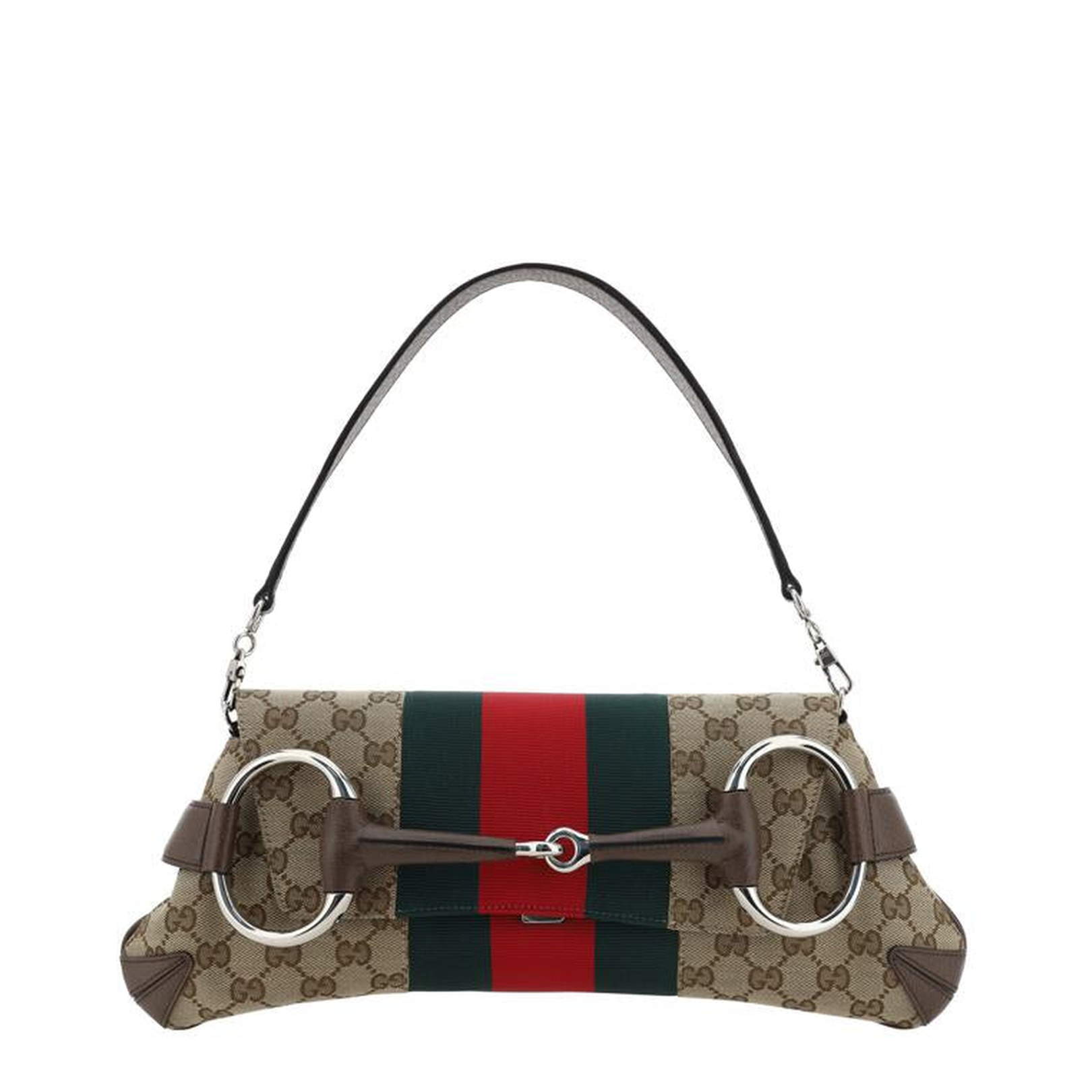 GG Canvas Large Canvas Crossbody Bag - Beige