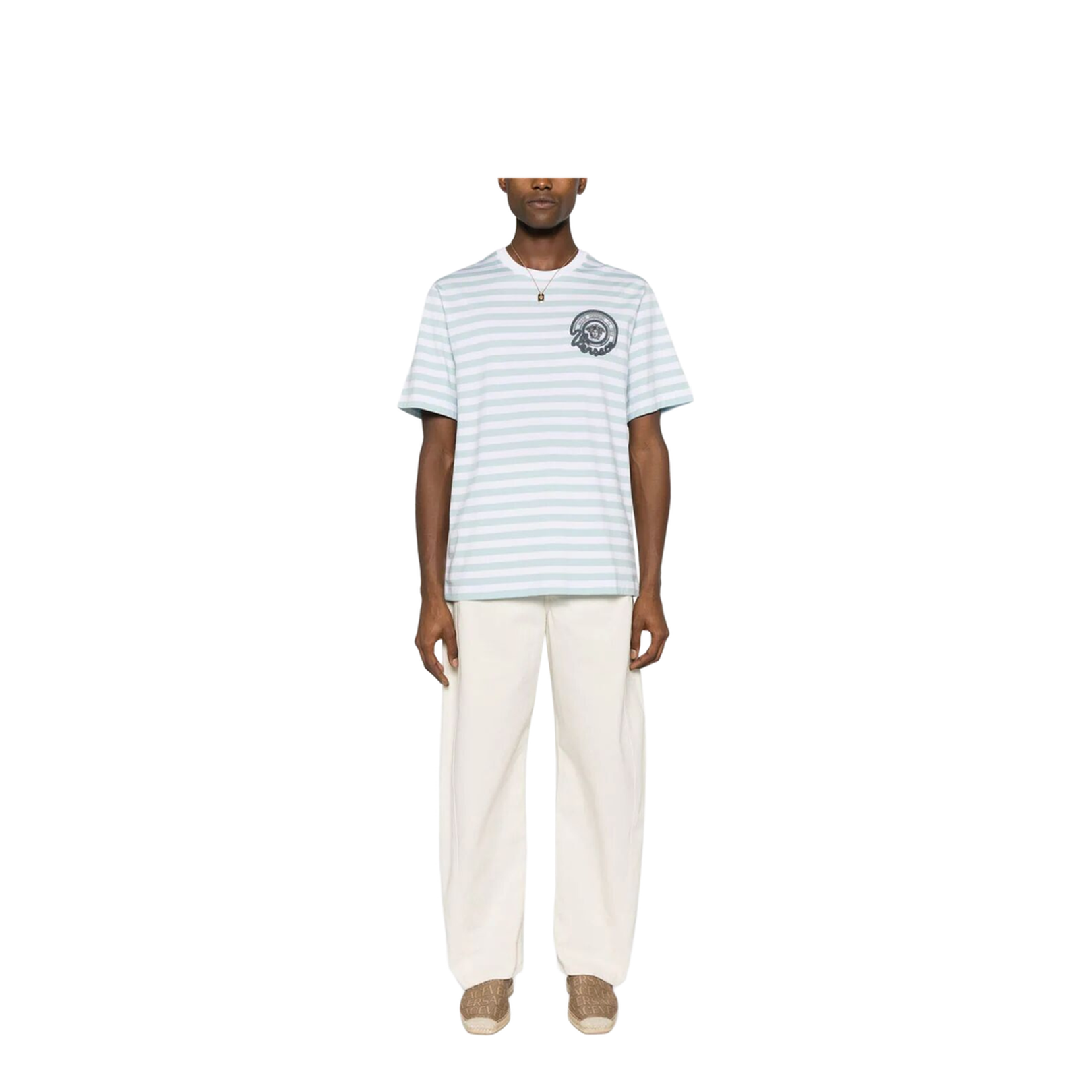 Striped Cotton T-Shirt