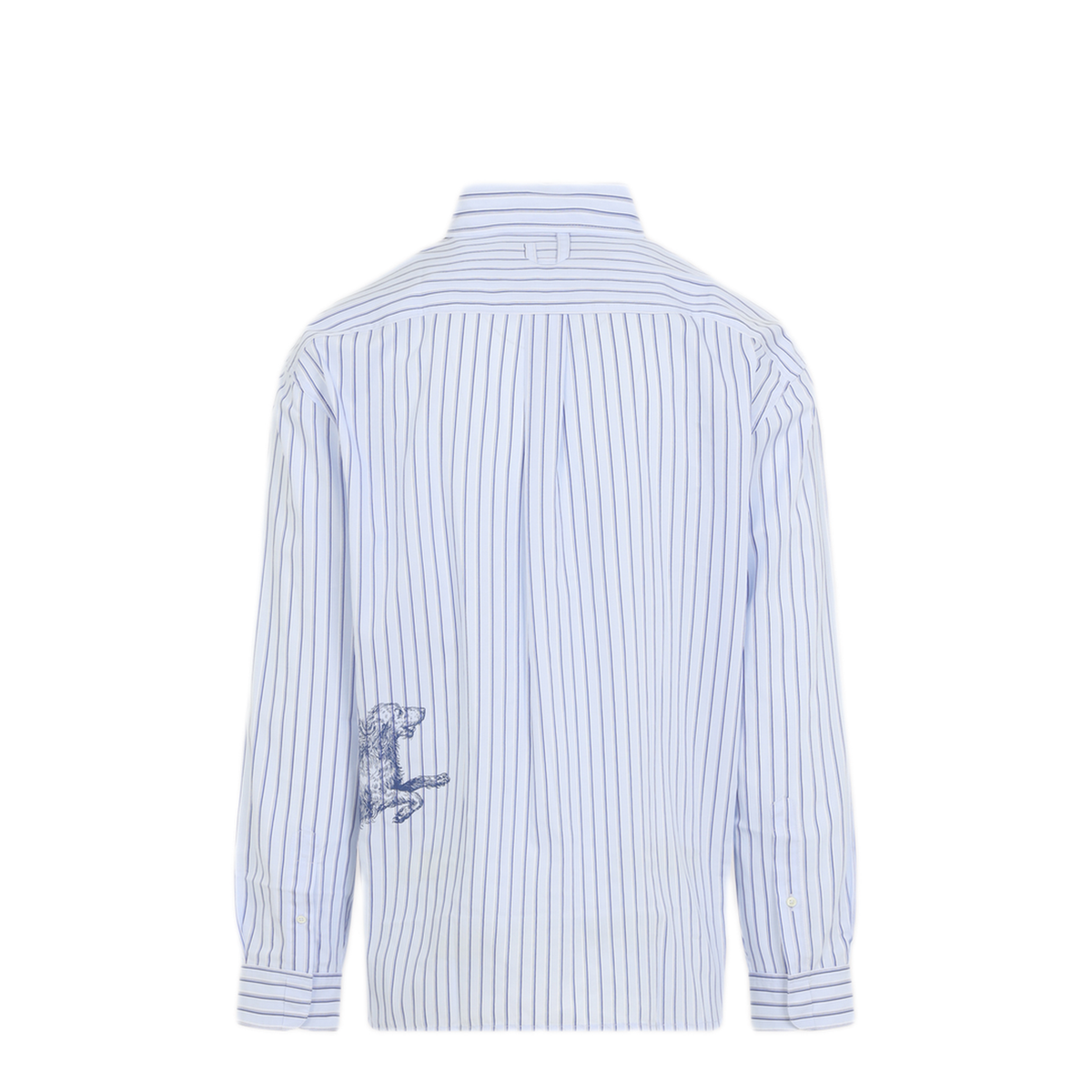 MAYFEYR - Jacquemus - Le Simon Shirt Big Dog Blue Stripe - SHM00541AW009283DO