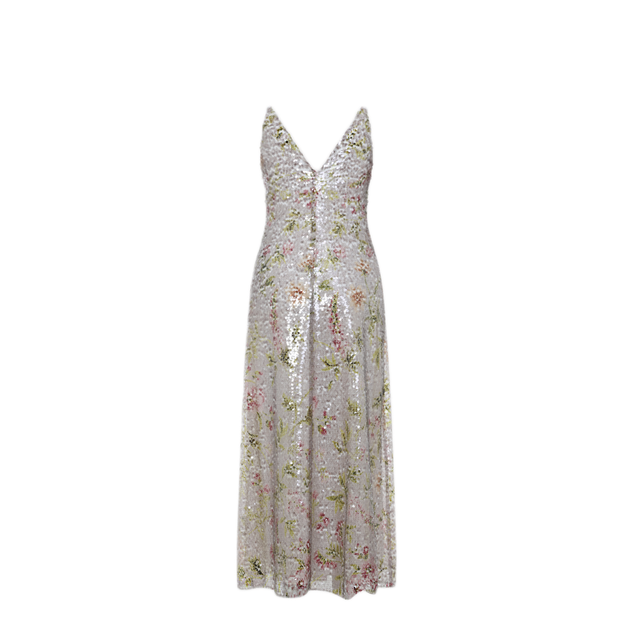 MAYFEYR - ALBERTA FERRETTI - Paillettes Long Dress - A045116461888