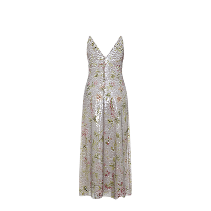 MAYFEYR - ALBERTA FERRETTI - Paillettes Long Dress - A045116461888