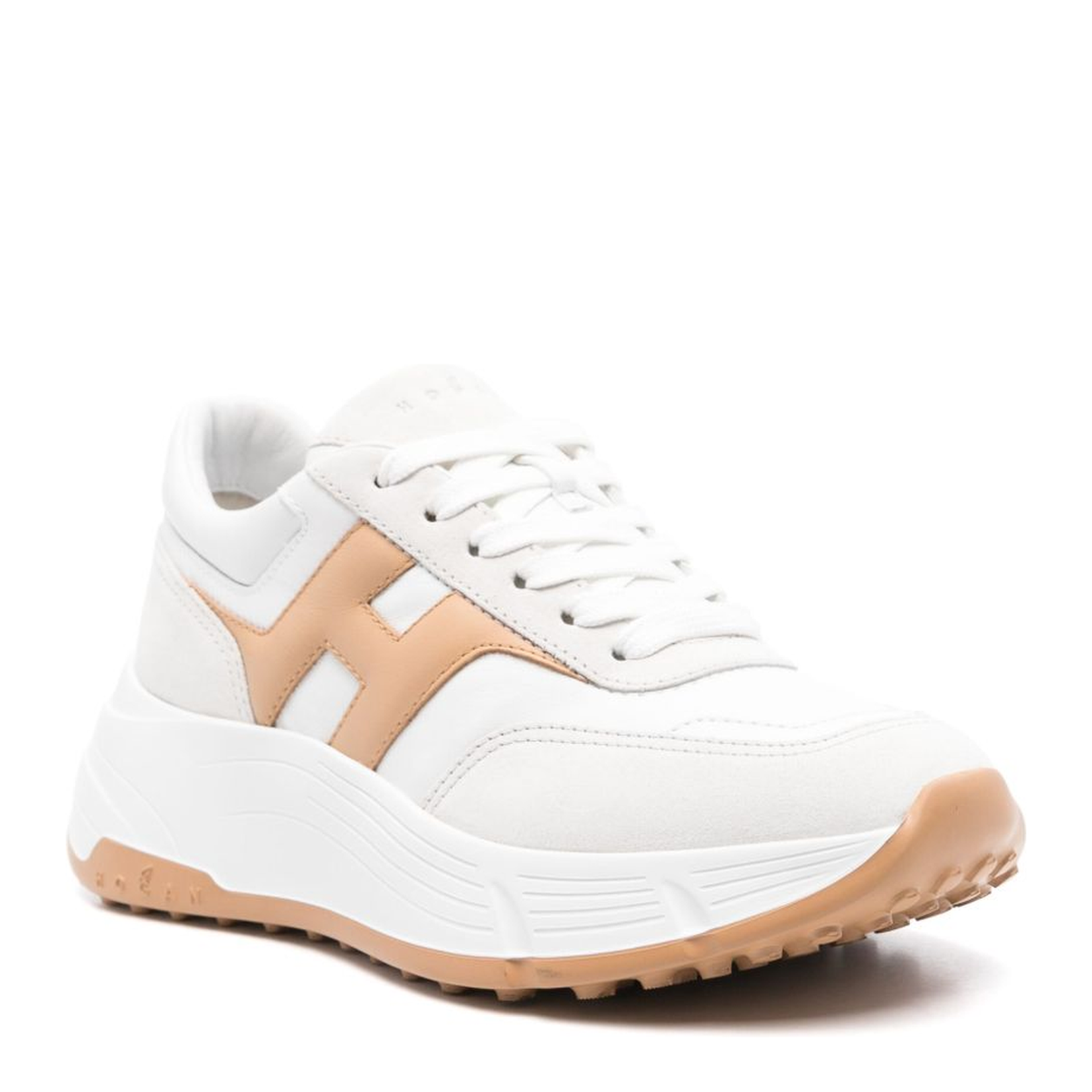 Hi-Fi Leather Sneakers
