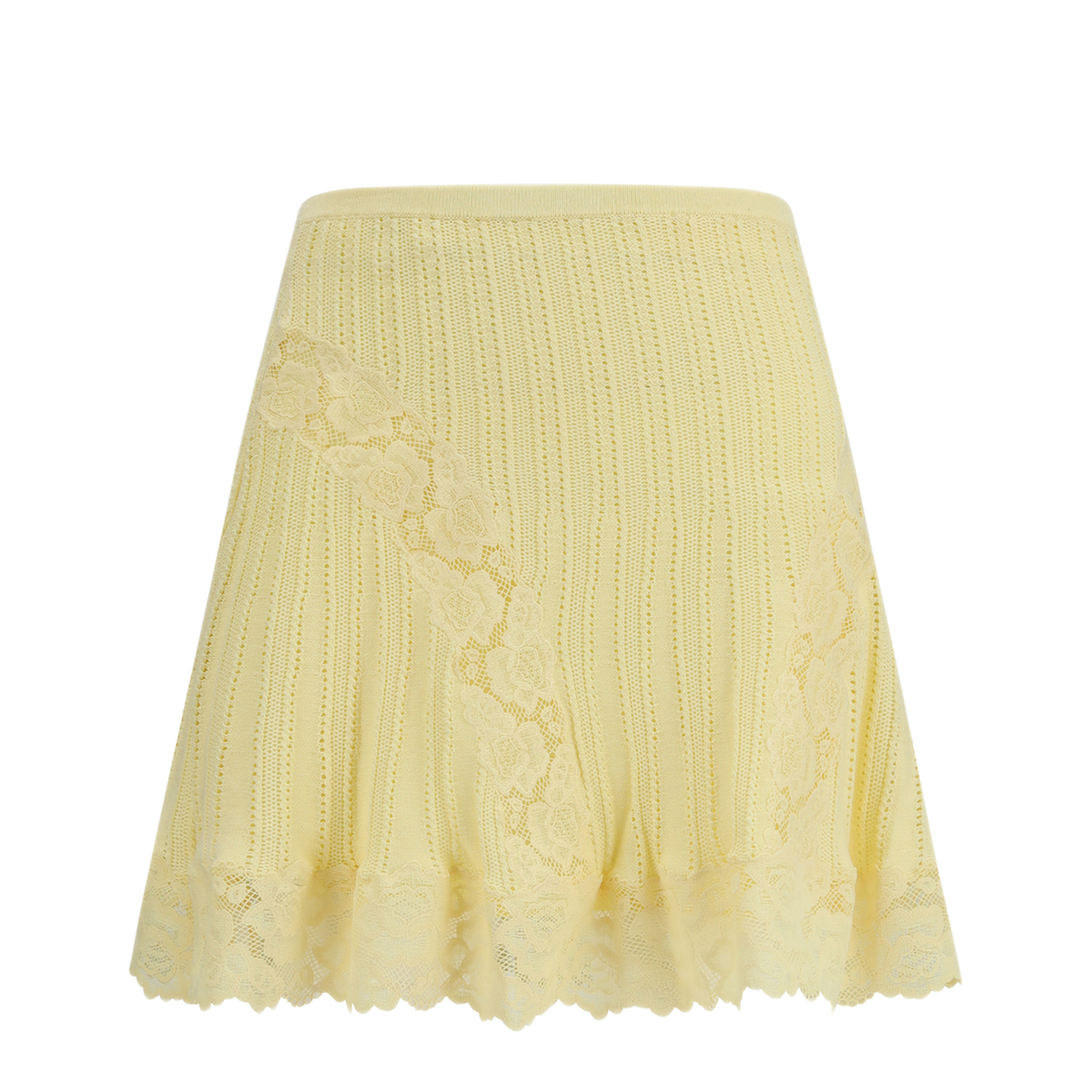 Slim Fit Knitted Mini Skirt