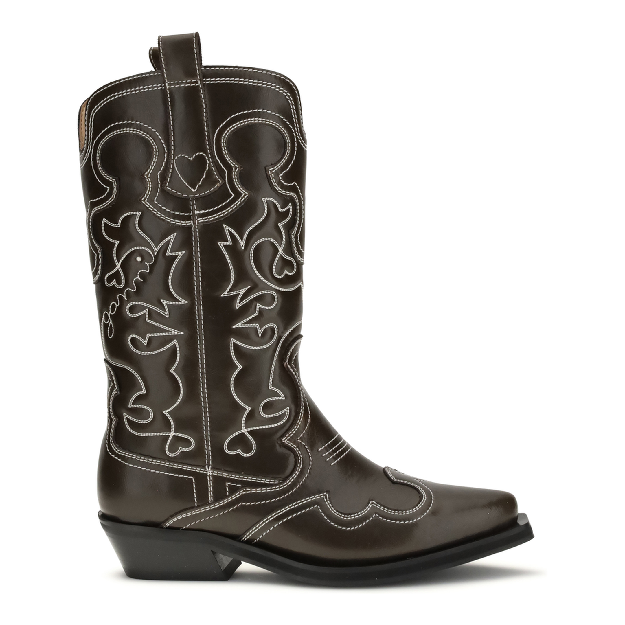 MAYFEYR - Ganni - Faux-Leather Texan Boots - S3112
