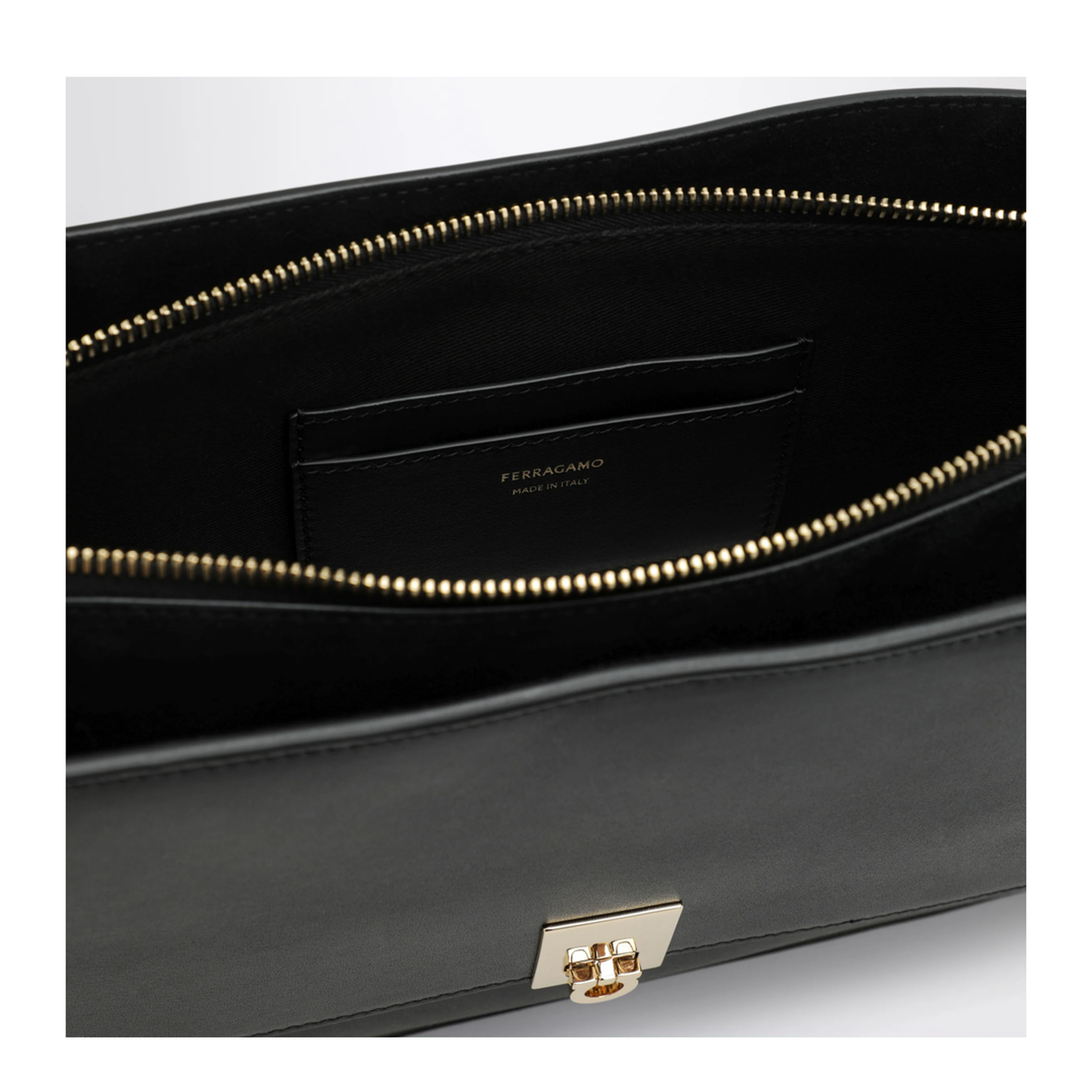 MAYFEYR - Ferragamo - Cara S Black Bag - 0797357LENR