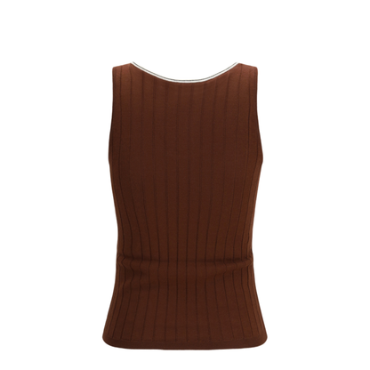 MAYFEYR - Brunello Cucinelli - Ribbed Jersey Top - M14817210CSB21