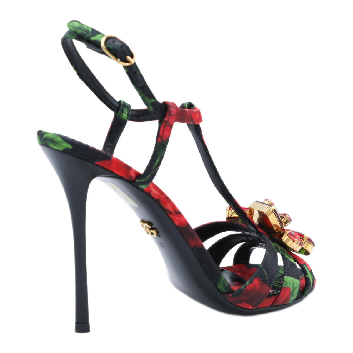 Red Rose Sandals