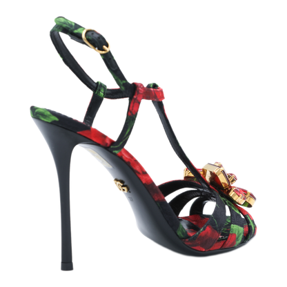 Red Rose Sandals