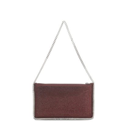 Falabella Polyester Clutch - Bordeaux
