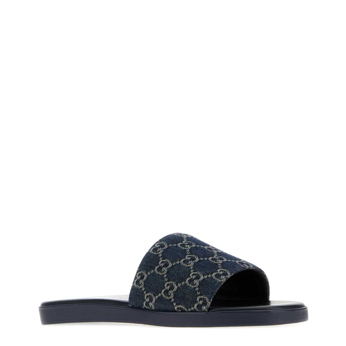 MAYFEYR - Gucci - Fabric Slippers Gg Denim - 871685FAF4Y4740