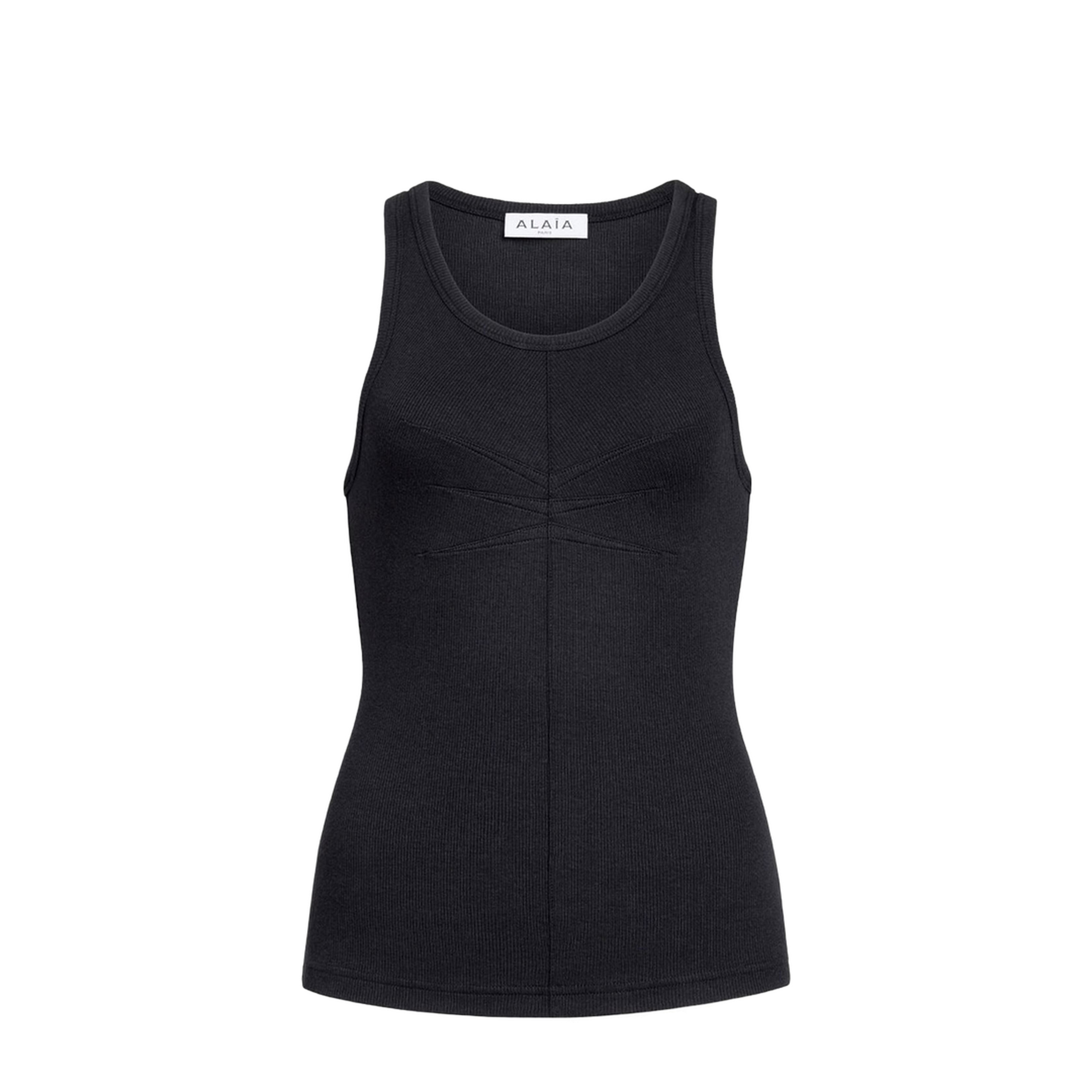 MAYFEYR - Alaia - Darts Cotton Tank Top - AA9H1389J085C