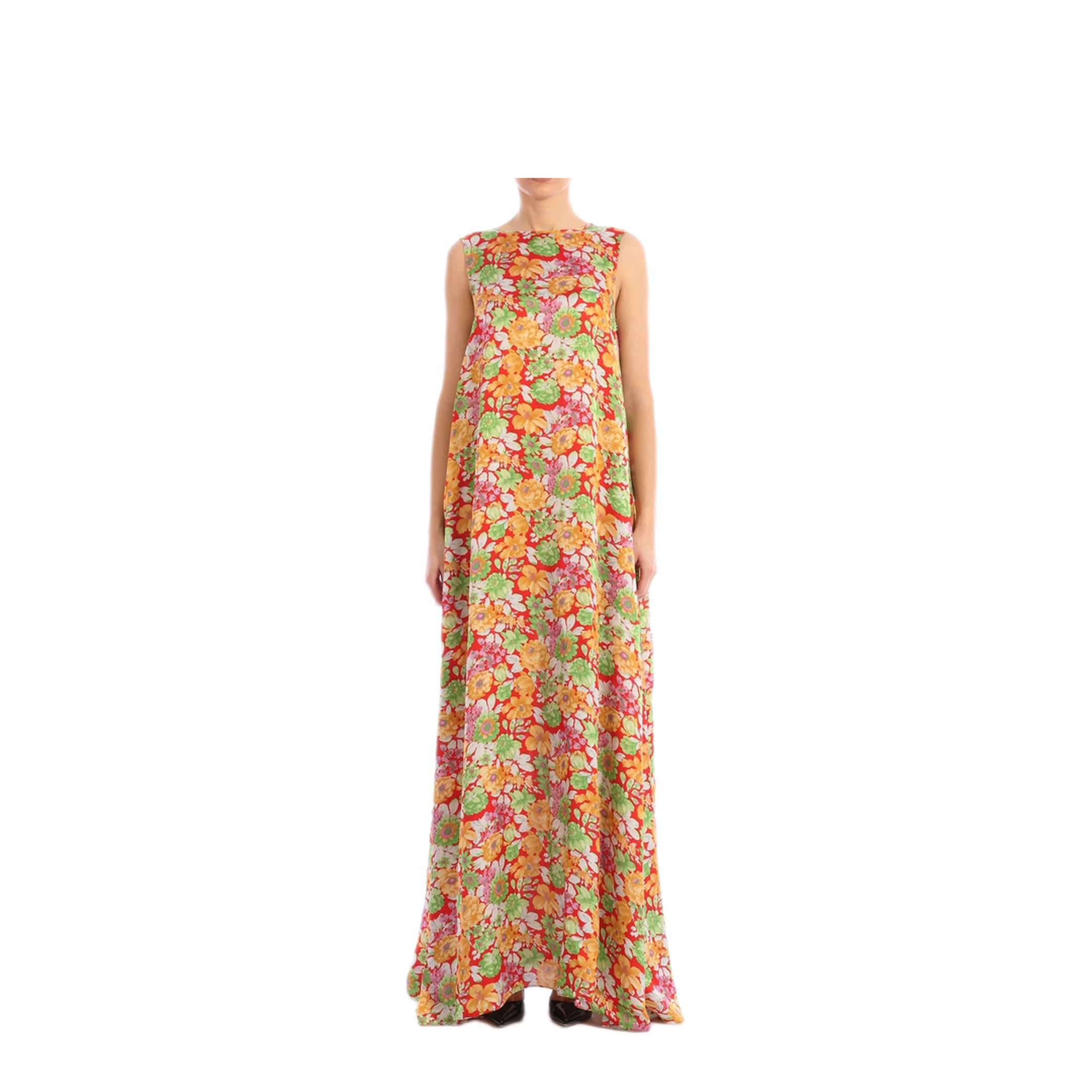 MAYFEYR - Plan C - Floral Print Maxi Dress - ABCAB06LN0TV009FIR02