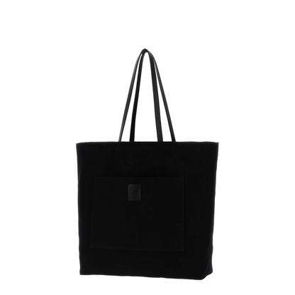 MAYFEYR - The Row - Black Canvas Tori Shopping Bag - W2115MW012BBLCS