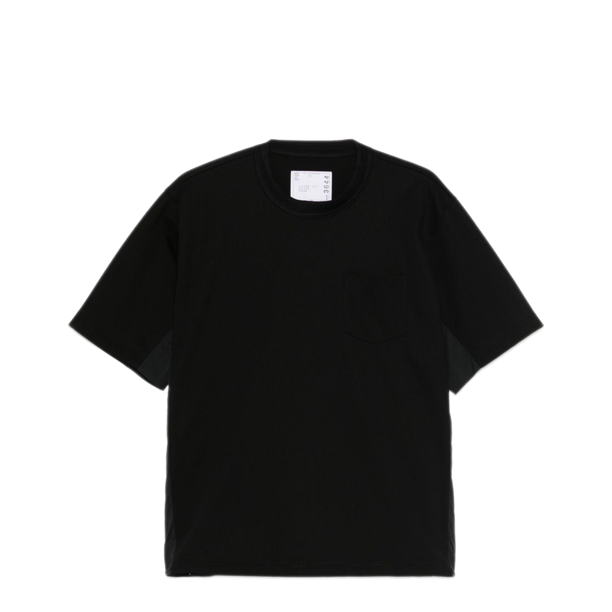 MAYFEYR - Sacai - Black Cotton T Shirt - 2503644M001