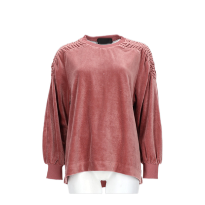 MAYFEYR - ALBERTA FERRETTI - Cotton Velour Sweatshirt - 17149223A0175