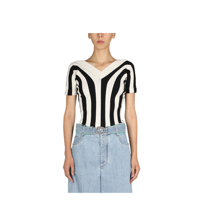 Striped Pattern Top