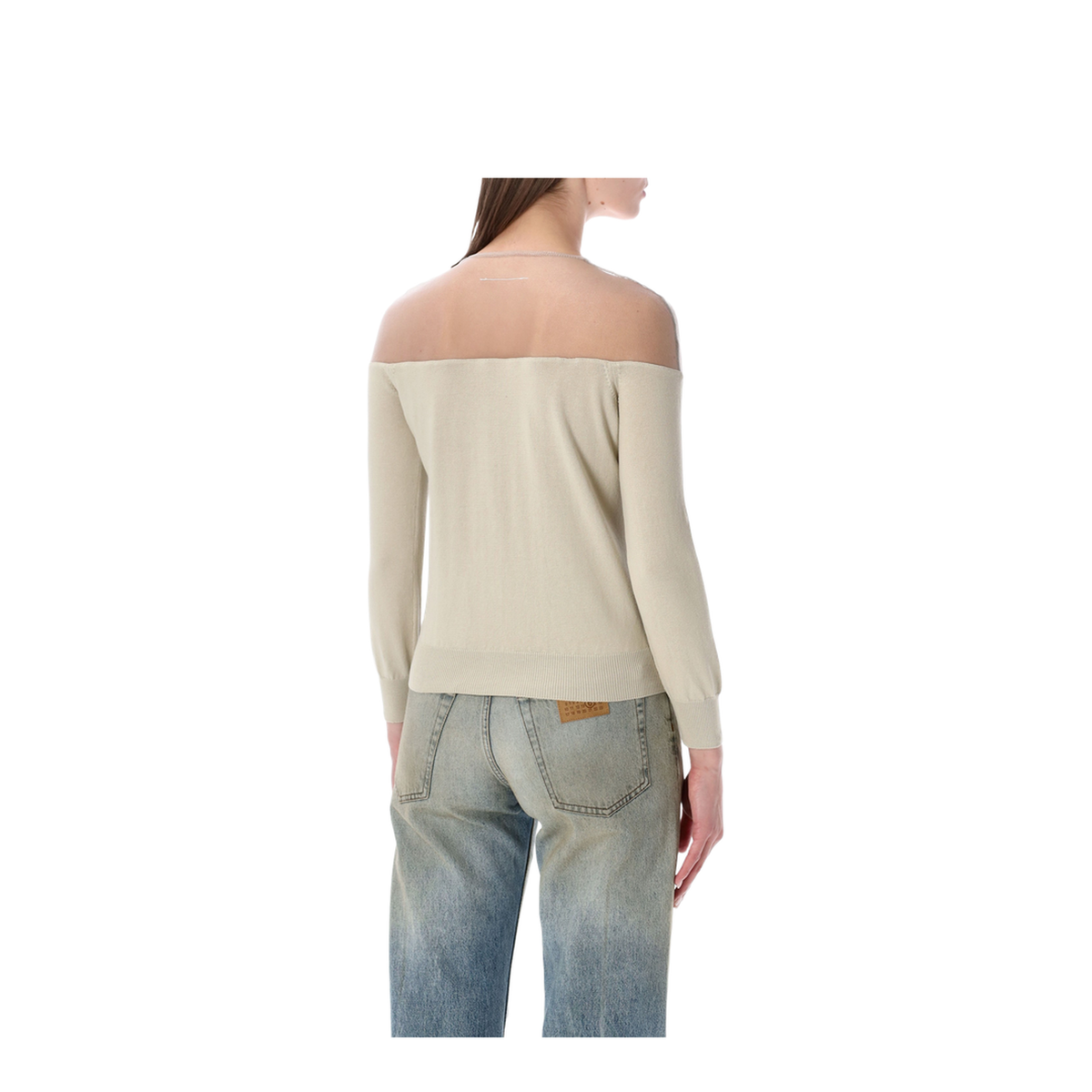 MAYFEYR - Mm6 Maison Margiela - Sweaters Beige - S62HP0043M13273729