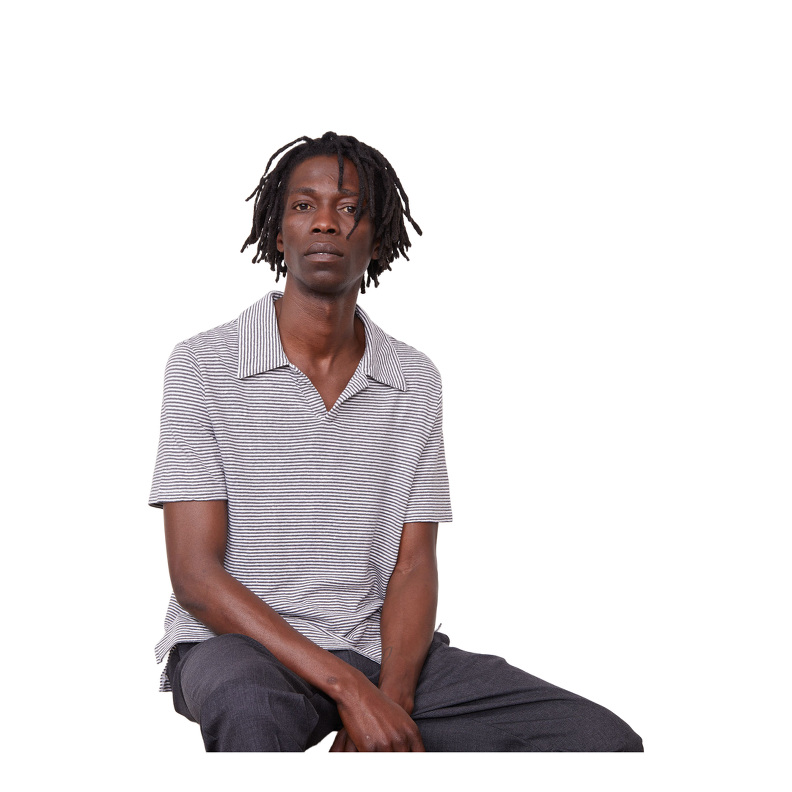 T-shirts and Polos Grey