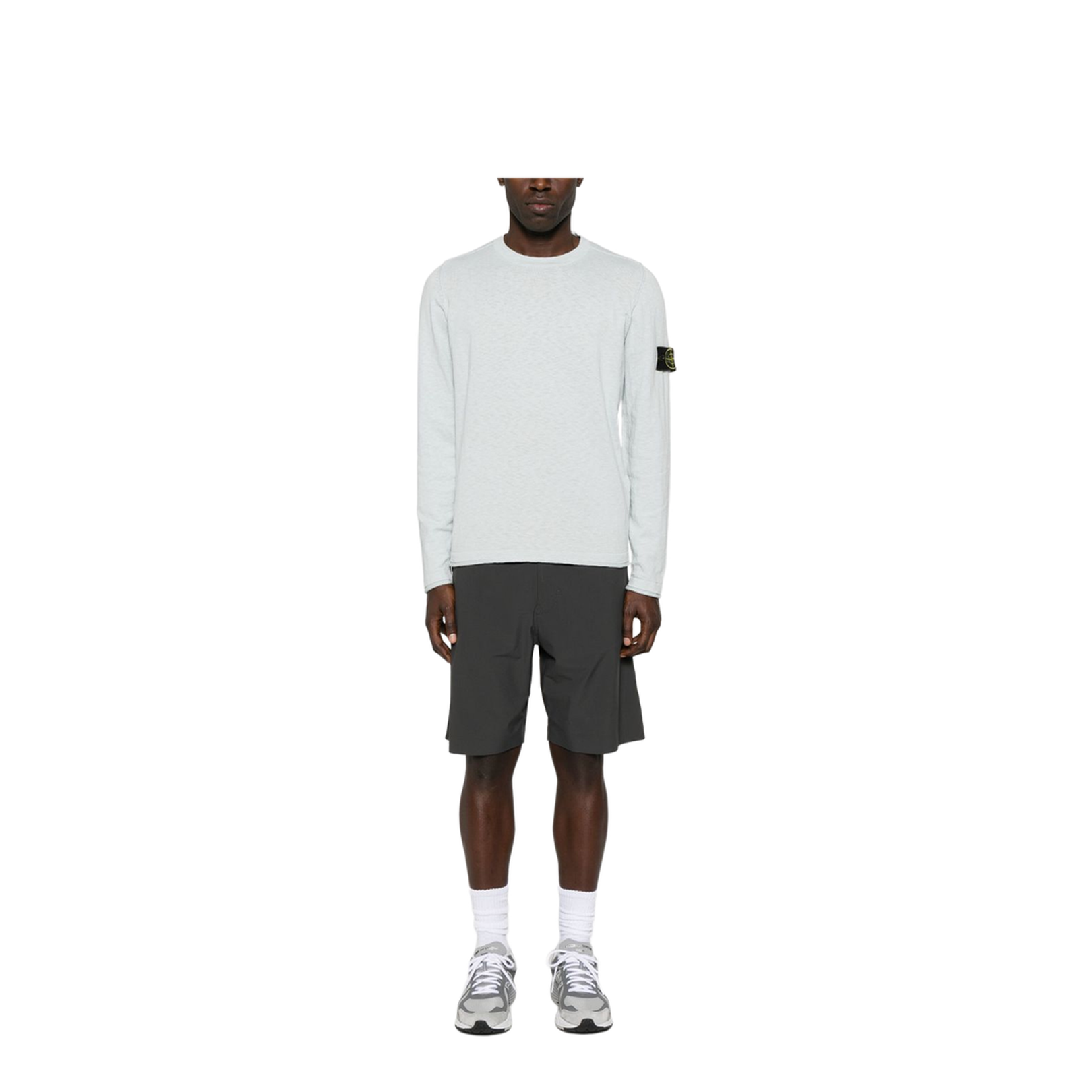 Knit Crewneck Jumper Organic Cotton and Nylon