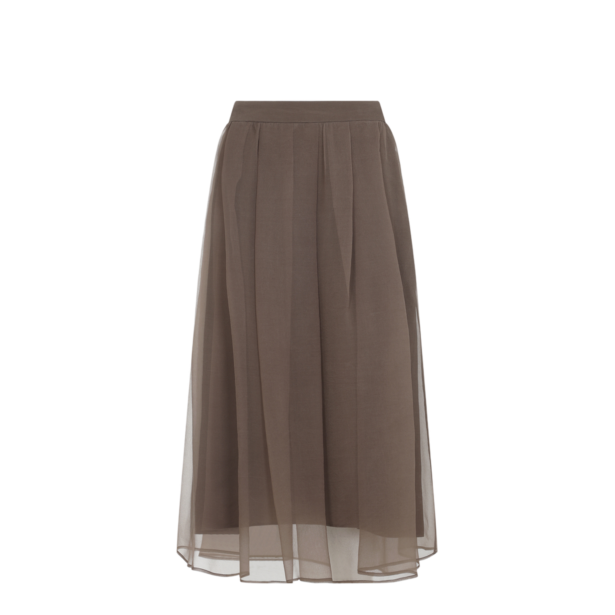MAYFEYR - Brunello Cucinelli - Midi Voile Skirt - MP940G4096