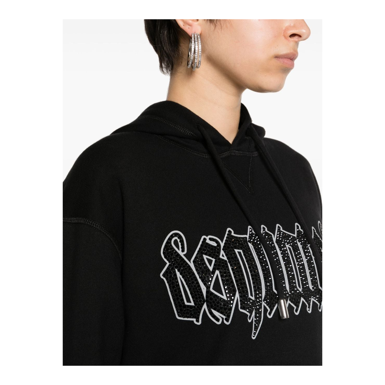 Logo Cotton Hoodie