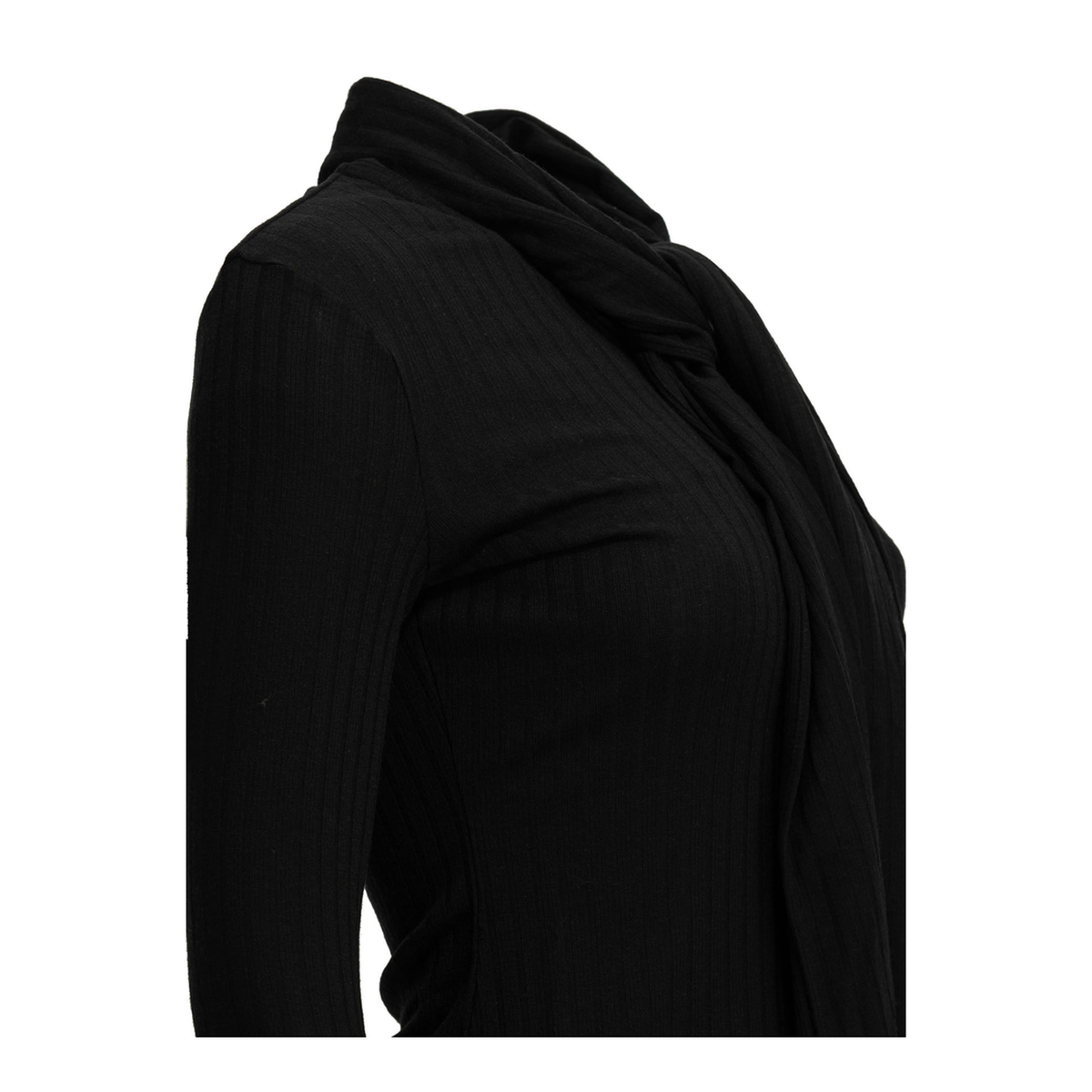 MAYFEYR - Toteme - Cardigan With A Bow - 264WRT0906FB0818001BLACK