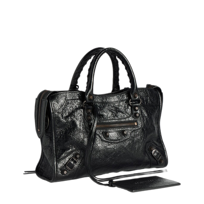 MAYFEYR - Balenciaga - City Bag Small In Arena Leather - 8657622ACFH
