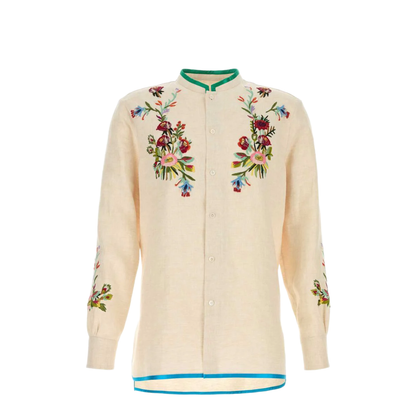 Ivory Linen Shirt