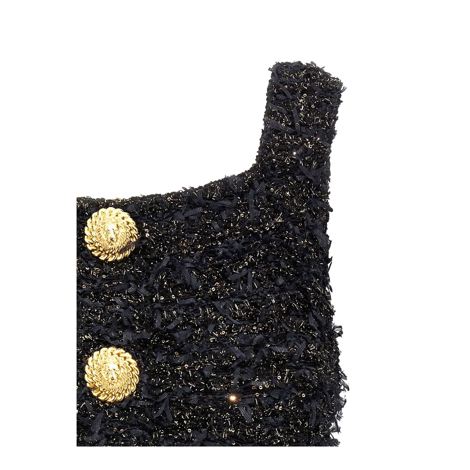 Lurex Tweed Top